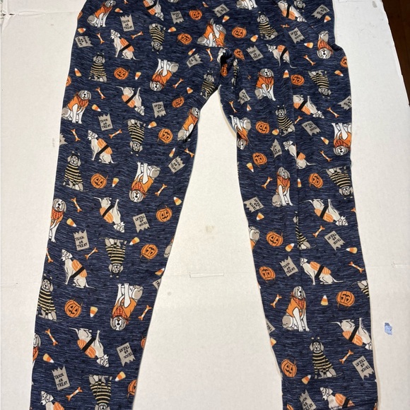 Jaclyn Smith Other - Jaclyn Smith Halloween dog costume pajama pants medium blue women’s